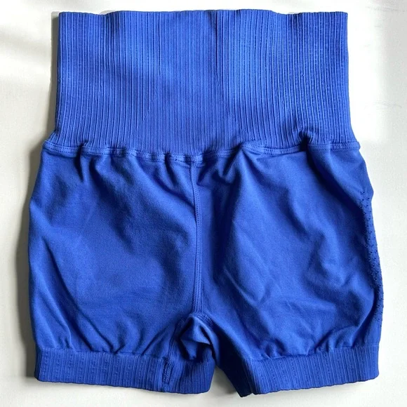 🌸NWOT Free People Movement Good Karma Running Shorts. Royal Blue. Size: XS/S - Picture 4 of 7